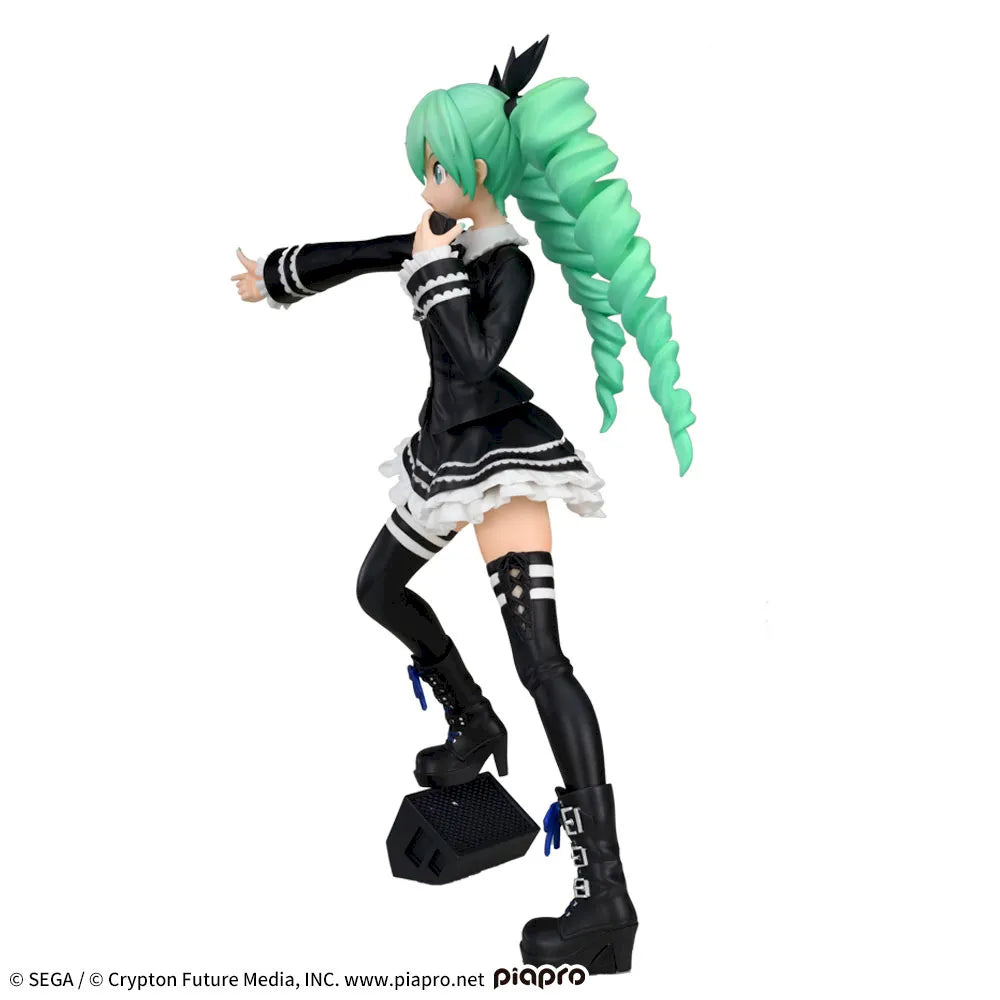 Sega Prize Hatsune Miku: Project DIVA Arcade Future Tone Hatsune Miku Dark Angel Ver. Super Premium Figure alternate product photo 2