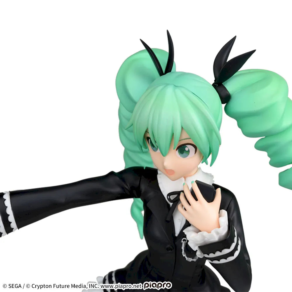 Sega Prize Hatsune Miku: Project DIVA Arcade Future Tone Hatsune Miku Dark Angel Ver. Super Premium Figure alternate product photo 4