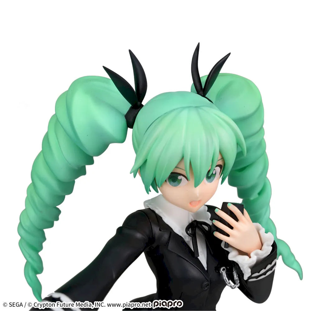 Sega Prize Hatsune Miku: Project DIVA Arcade Future Tone Hatsune Miku Dark Angel Ver. Super Premium Figure alternate product photo 5