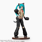 Sega Prize Hatsune Miku: Project DIVA Arcade Future Tone Hatsune Miku Nyanko Ver. Super Premium Figure alternate product photo 3