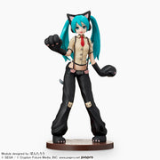 Sega Prize Hatsune Miku: Project DIVA Arcade Future Tone Hatsune Miku Nyanko Ver. Super Premium Figure main product photo