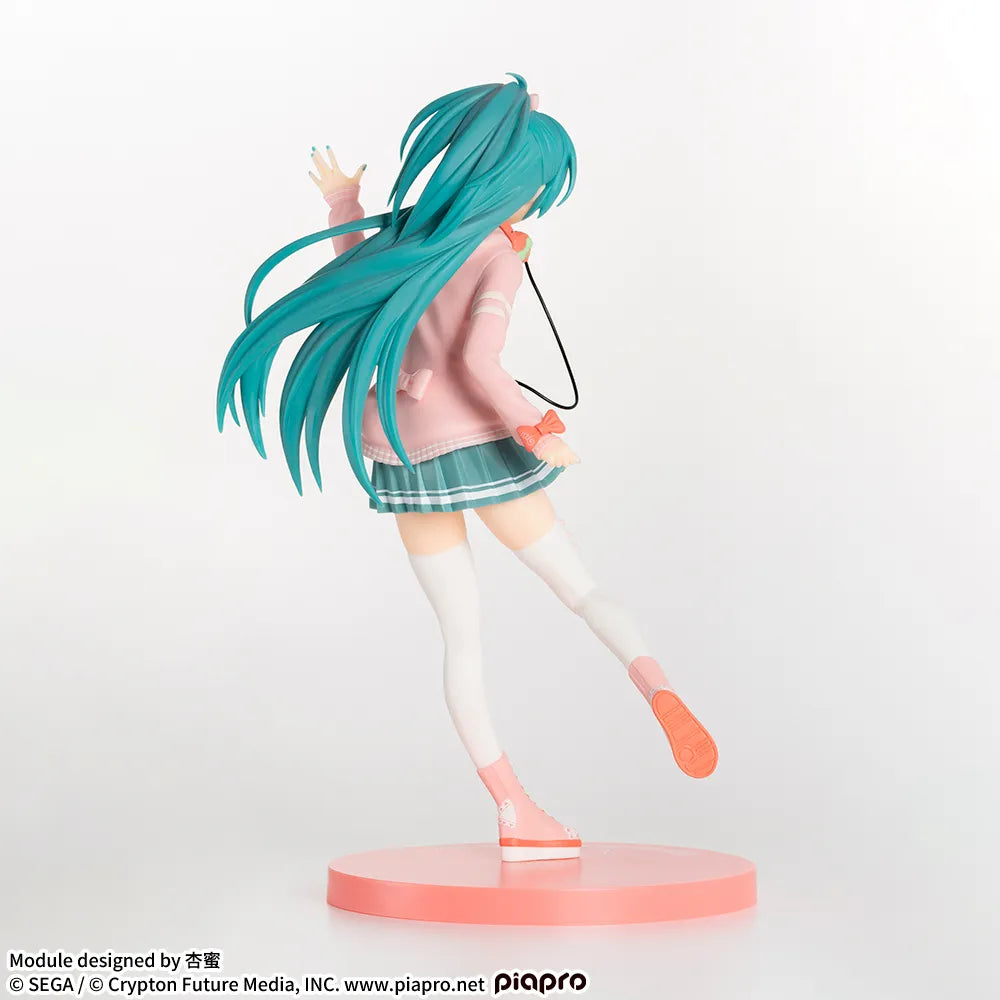 Sega Prize Hatsune Miku: Project DIVA Arcade Future Tone Hatsune Miku Ribbon Girl Ver. Super Premium Figure alternate product photo 2