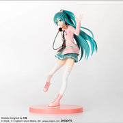 Sega Prize Hatsune Miku: Project DIVA Arcade Future Tone Hatsune Miku Ribbon Girl Ver. Super Premium Figure alternate product photo 3