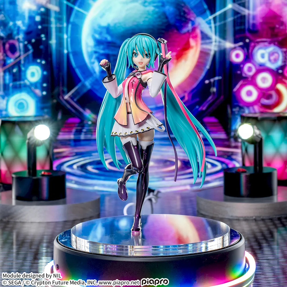 Sega Prize Hatsune Miku: Project DIVA Mega Mix Hatsune Miku Star Voice Ver. Luminasta Figure main product photo