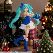 Sega Prize Hatsune Miku Sapphire Christmas High Premium Figure main product photo