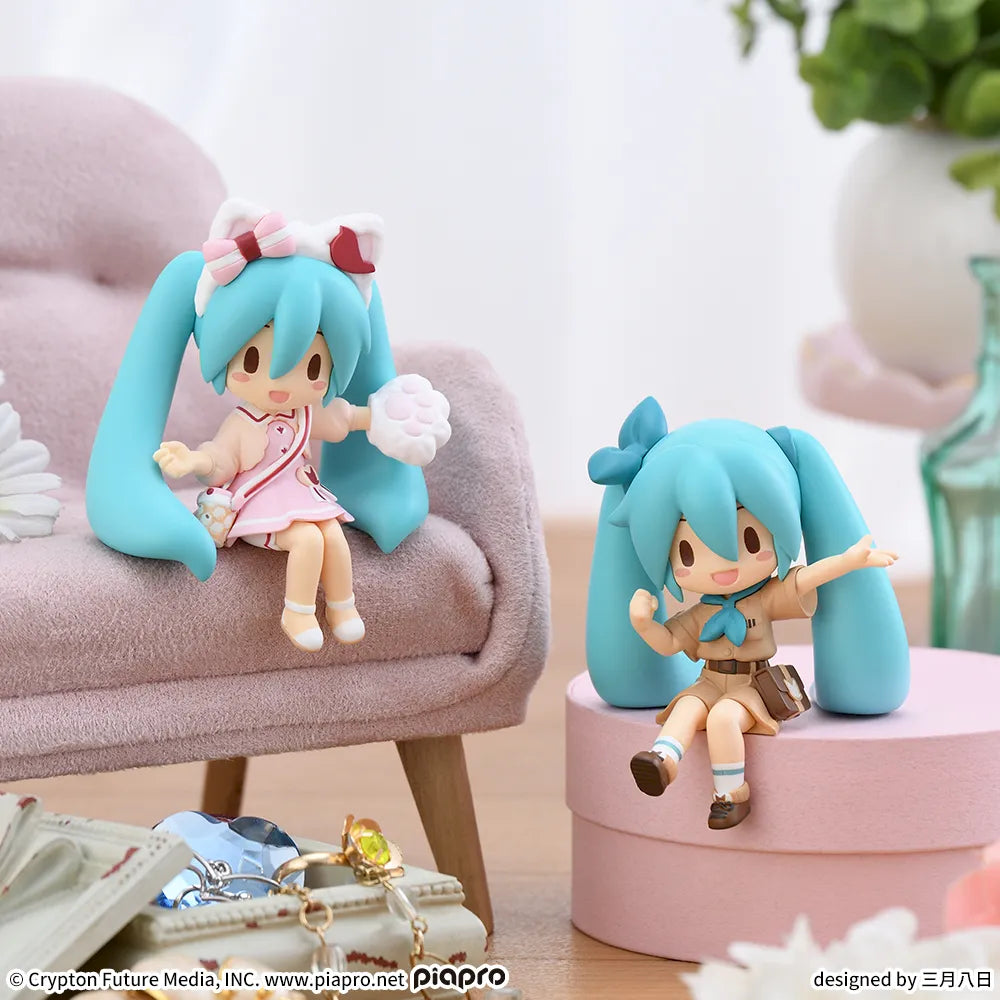 Sega Prize Hatsune Miku Vol. 1 Fuwapuchi Chokonose Mini Figure main product photo