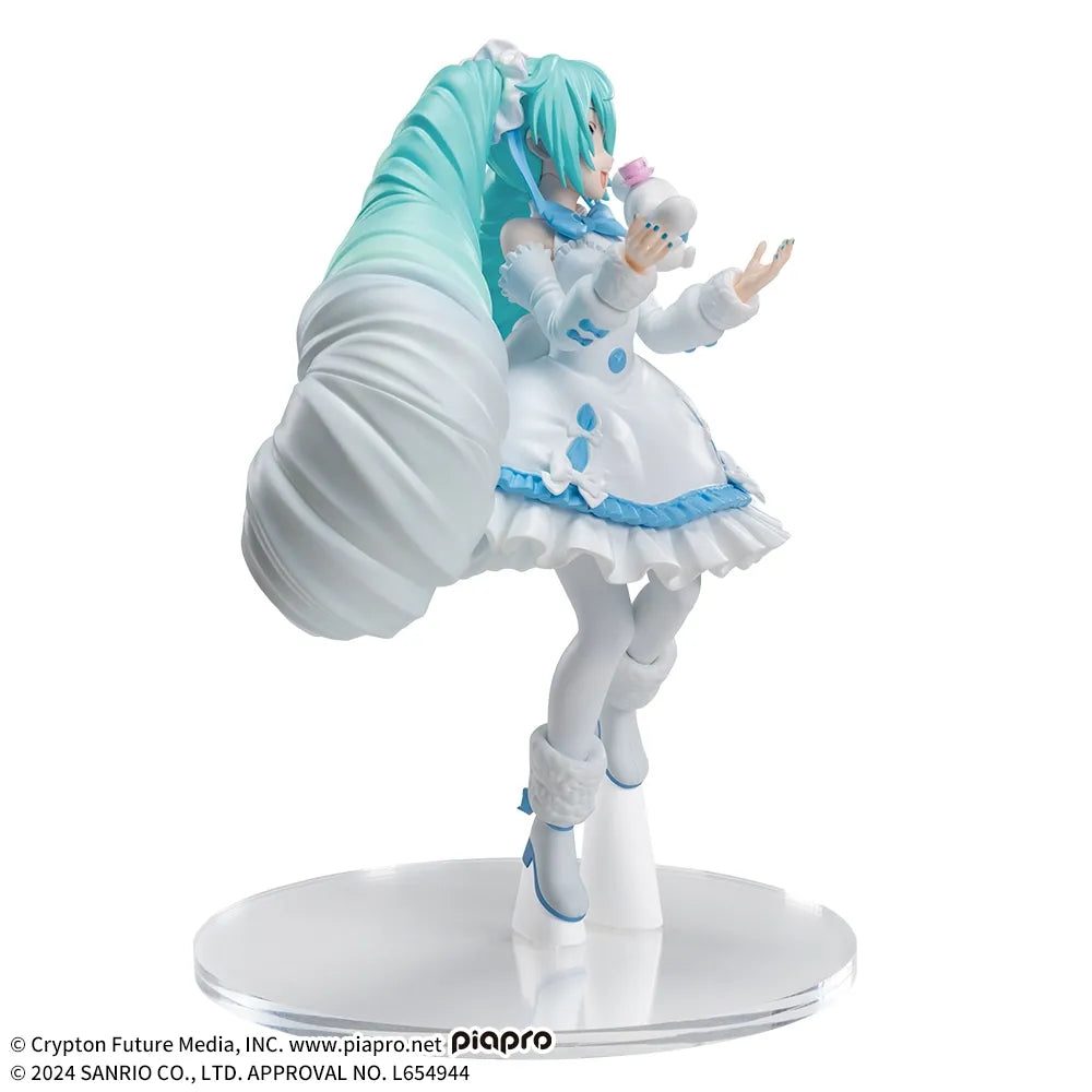 Sega Prize Hatsune Miku x Cinnamoroll Hatsune Miku White Dress Ver. Luminasta Figure alternate product photo 9