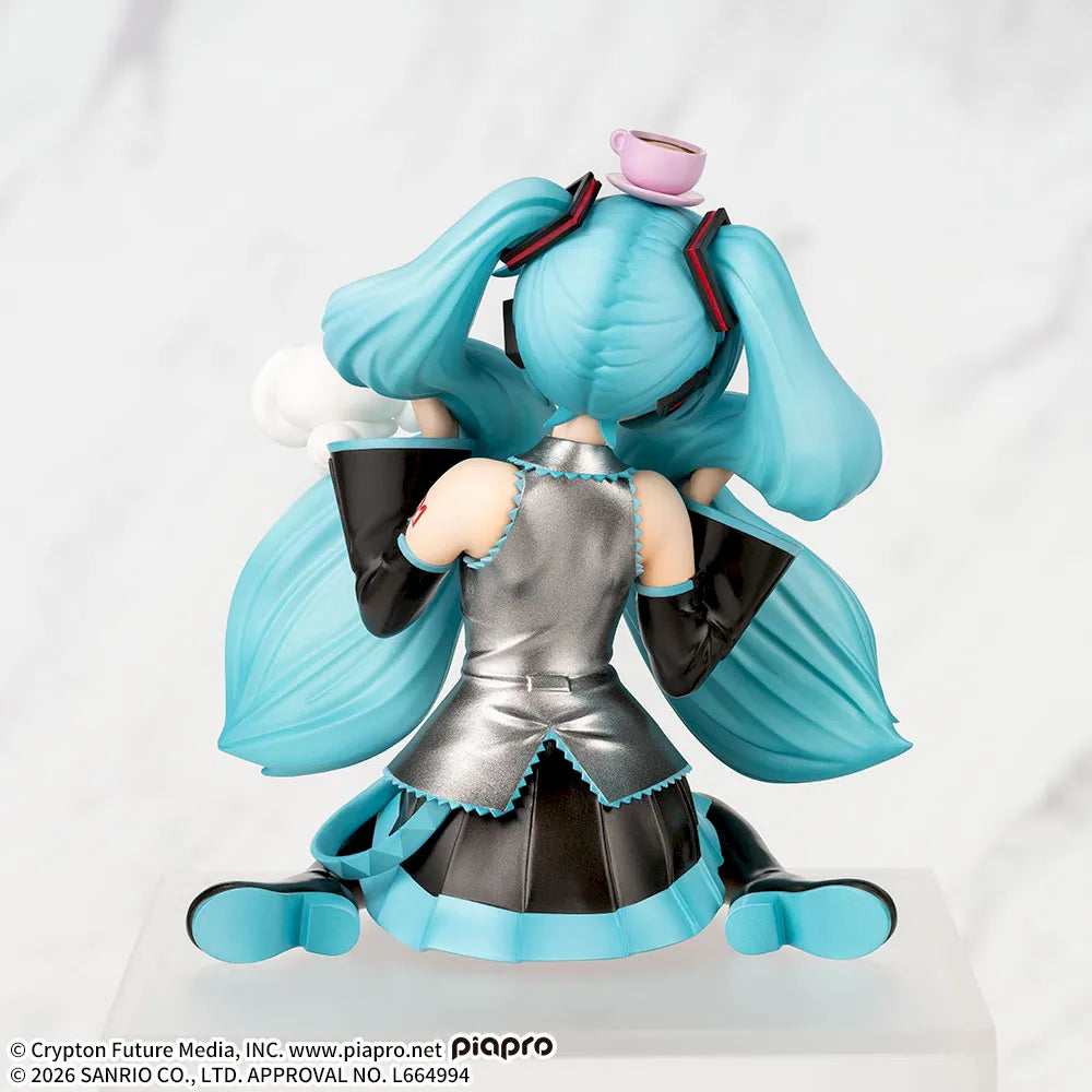 Sega Prize Hatsune Miku x Cinnamoroll Hatsune Miku x Cinnamoroll Fluffy Ver. Chokonose Premium Figure alternate product photo 3