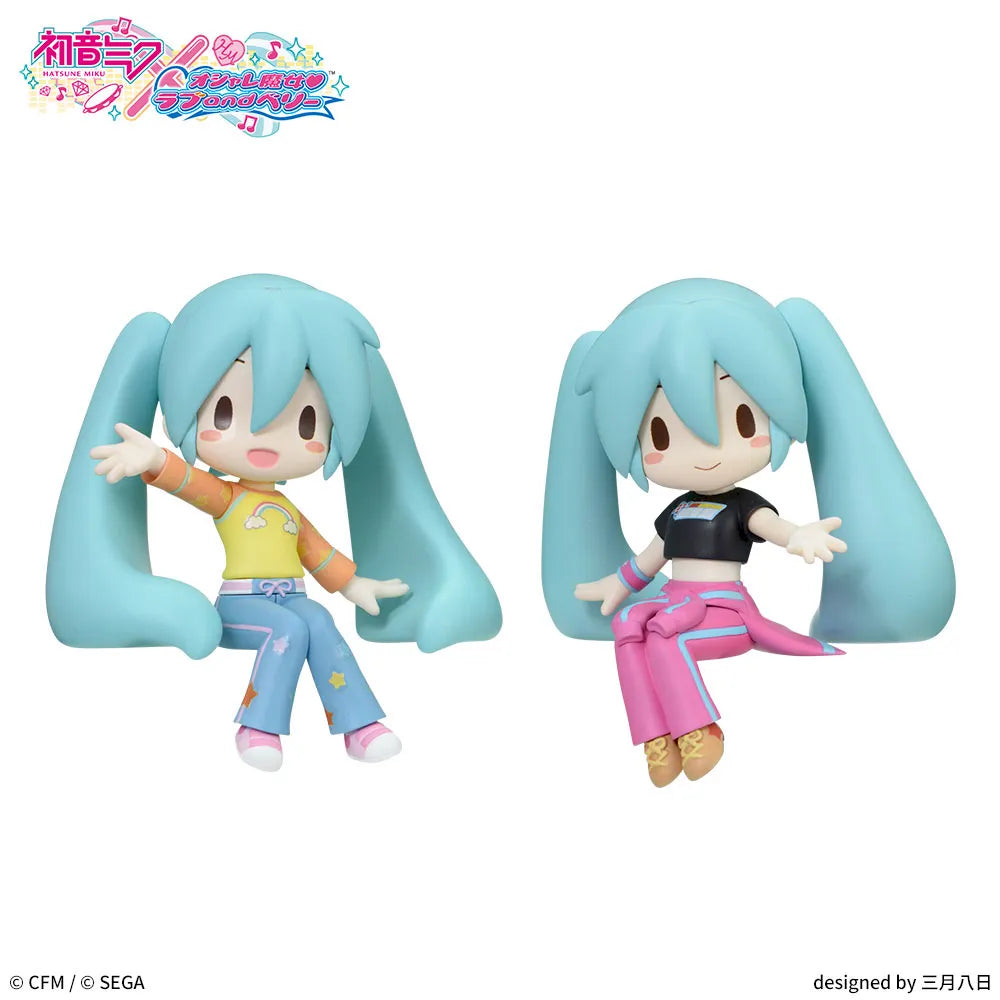 Sega Prize Hatsune Miku x Love and Berry Fuwapuchi Chokonose Mini Figure alternate product photo 2