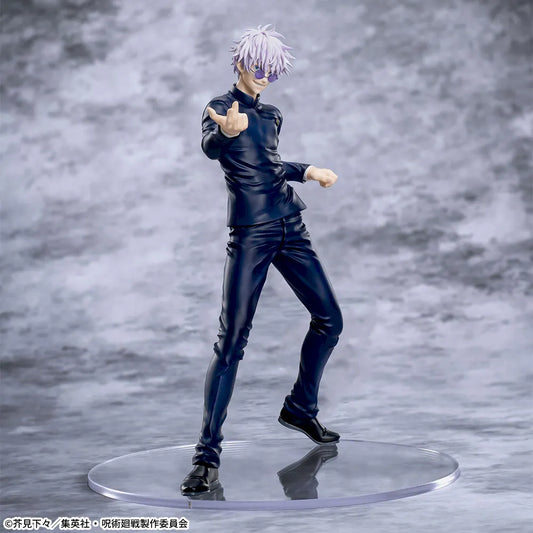 Sega Prize Jujutsu Kaisen Satoru Gojo 5th Anniversary Ver. Luminasta Figure main product photo