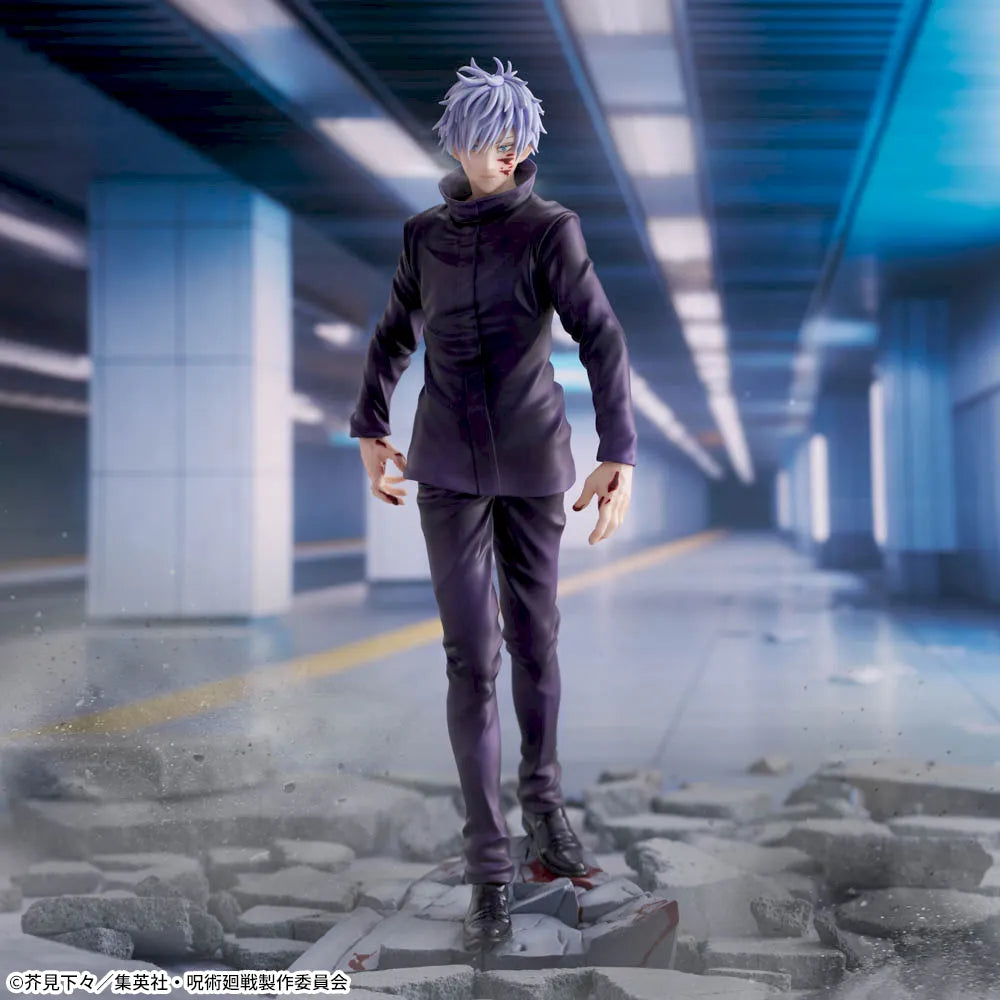 Sega Prize Jujutsu Kaisen Satoru Gojo Annihilation Ver. Luminasta Figure main product photo