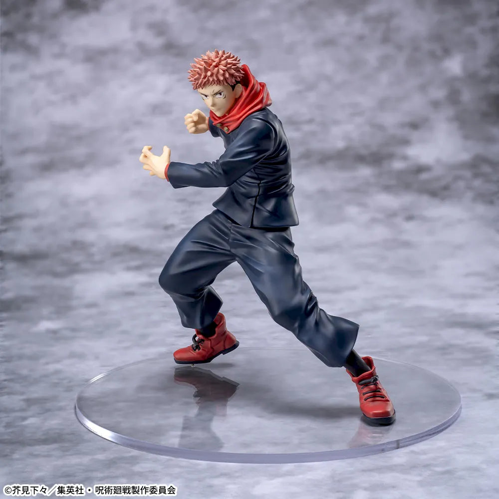 Sega Prize Jujutsu Kaisen Yuji Itadori 5th Anniversary Ver. Luminasta Figure main product photo