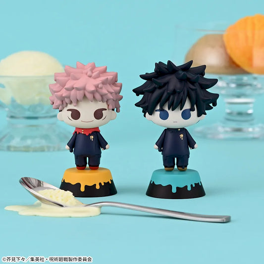 Sega Prize Jujutsu Kaisen Yuji Itadori & Megumi Fushiguro Shibuya Incident Vol. 1 Tiny Melties Figure main product photo