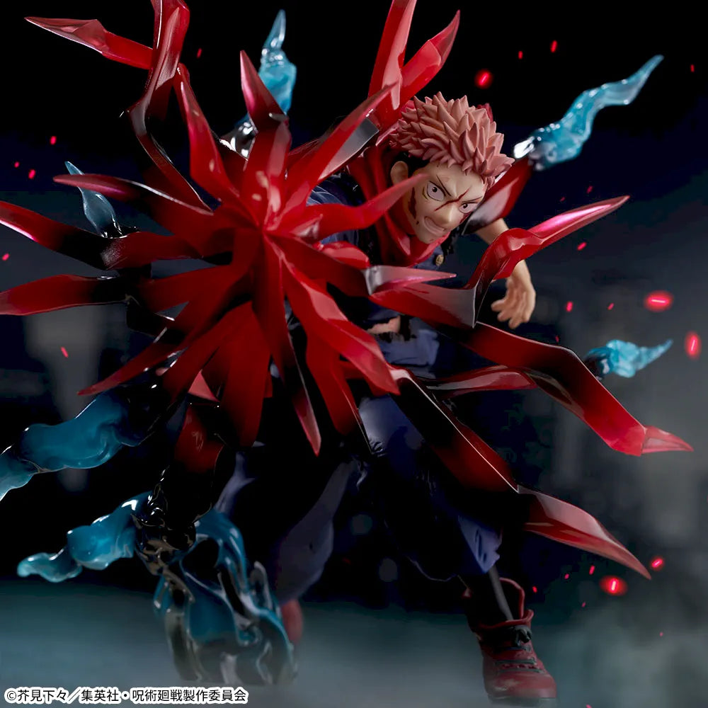 Sega Prize Jujutsu Kaisen Yuji Itadori Black Flash Ver. Luminasta Figure alternate product photo 3