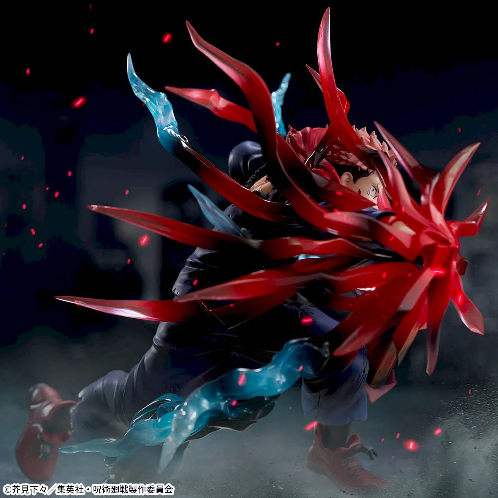 Sega Prize Jujutsu Kaisen Yuji Itadori Black Flash Ver. Luminasta Figure alternate product photo 4