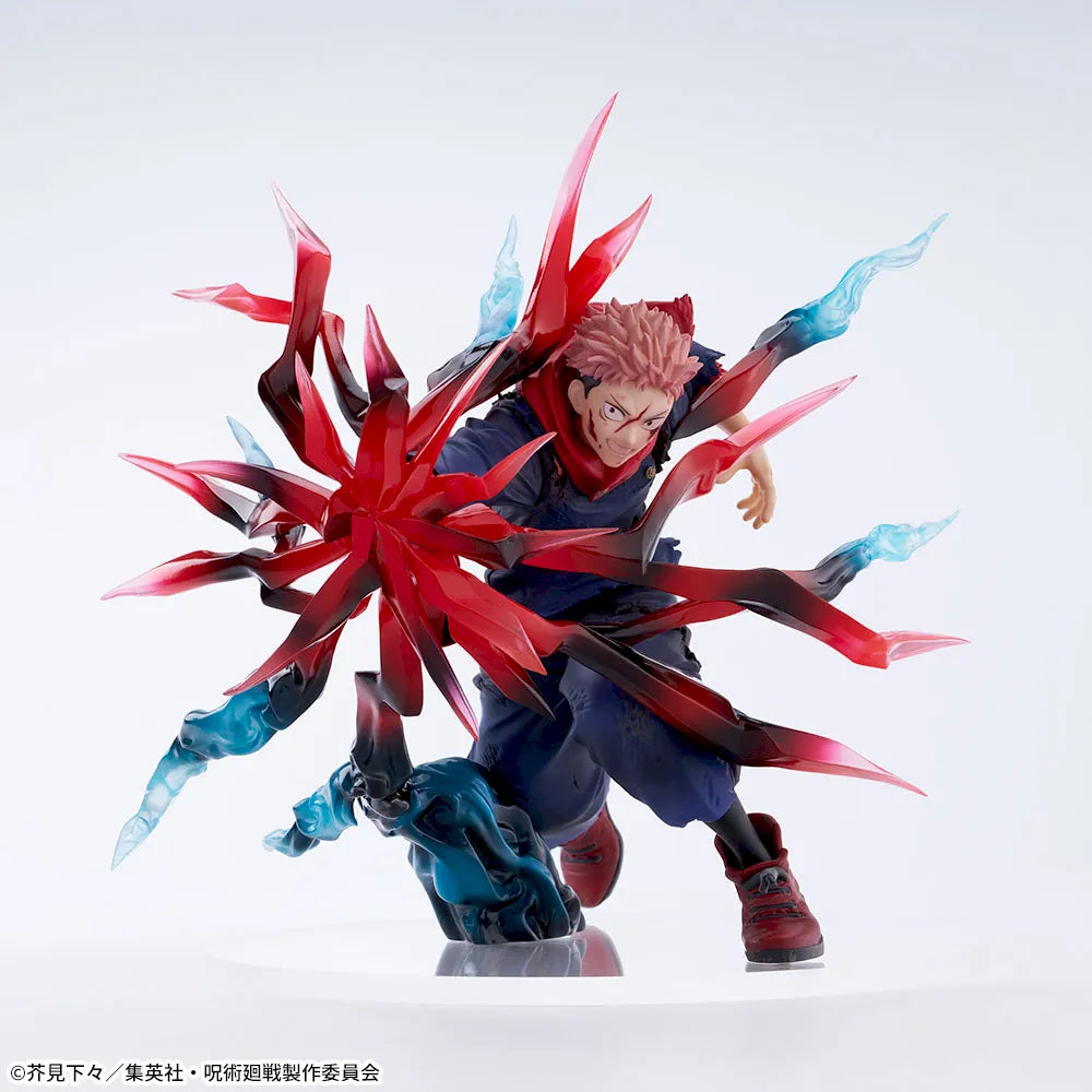 Sega Prize Jujutsu Kaisen Yuji Itadori Black Flash Ver. Luminasta Figure alternate product photo 6