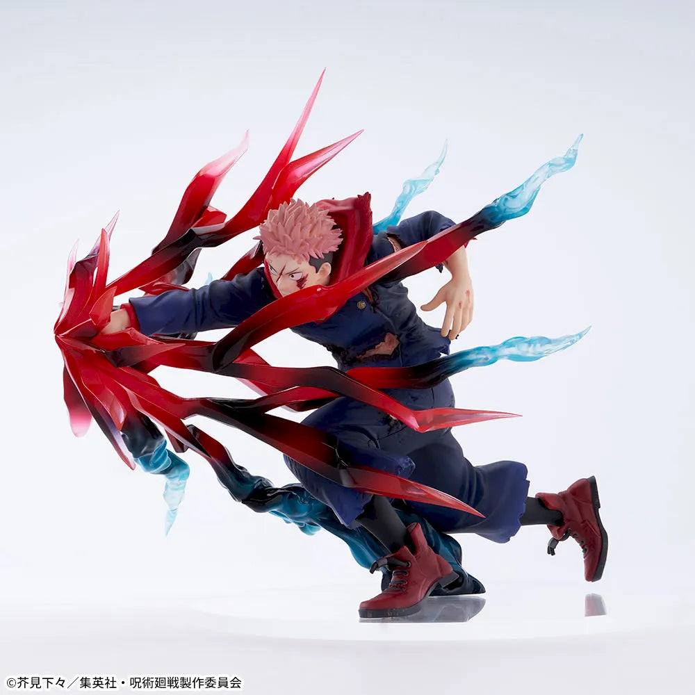 Sega Prize Jujutsu Kaisen Yuji Itadori Black Flash Ver. Luminasta Figure alternate product photo 7