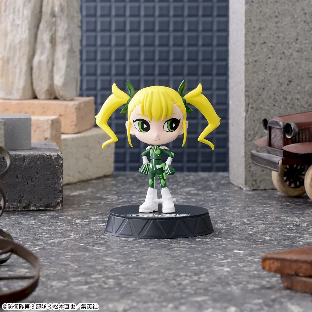 Sega Prize Kaiju No. 8 Kikoru Shinomiya Green Suit Ver. Tip'n'Pop Premium Figure main product photo
