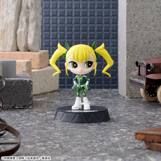 Sega Prize Kaiju No. 8 Kikoru Shinomiya Green Suit Ver. Tip'n'Pop Premium Figure main product photo