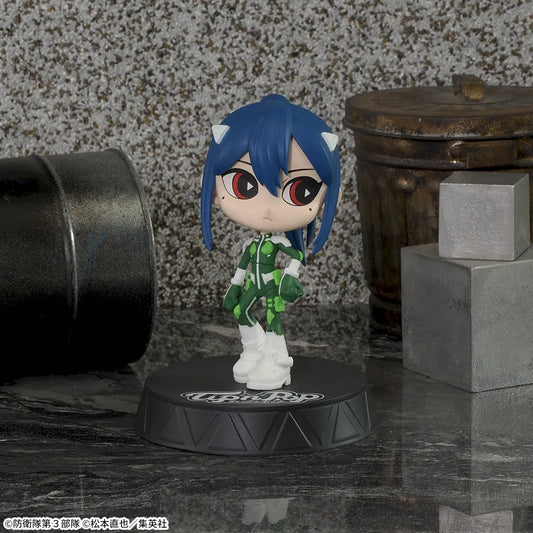 Sega Prize Kaiju No. 8 Mina Ashiro Blue Hair Ver. Tip'n'Pop Premium Figure main product photo