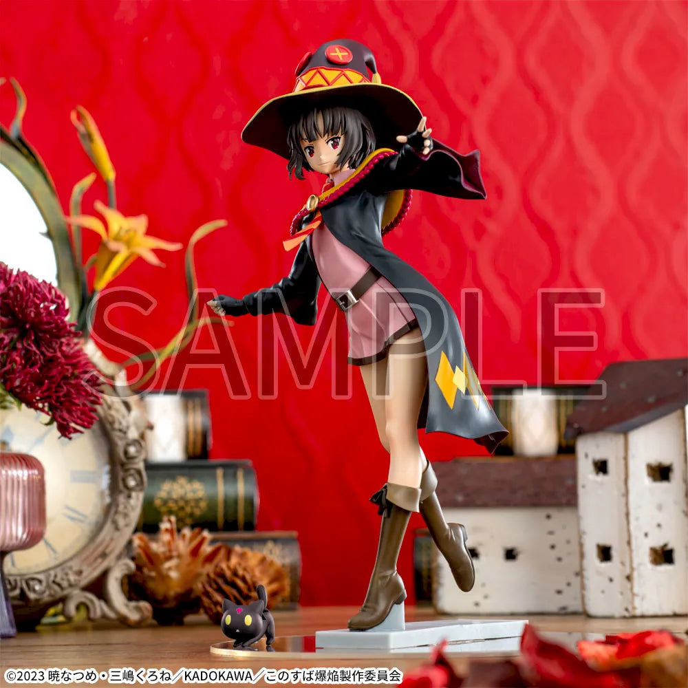 Sega Prize KonoSuba: An Explosion on This Wonderful World! Megumin with Chomusuke Luminasta Figure alternate product photo 3