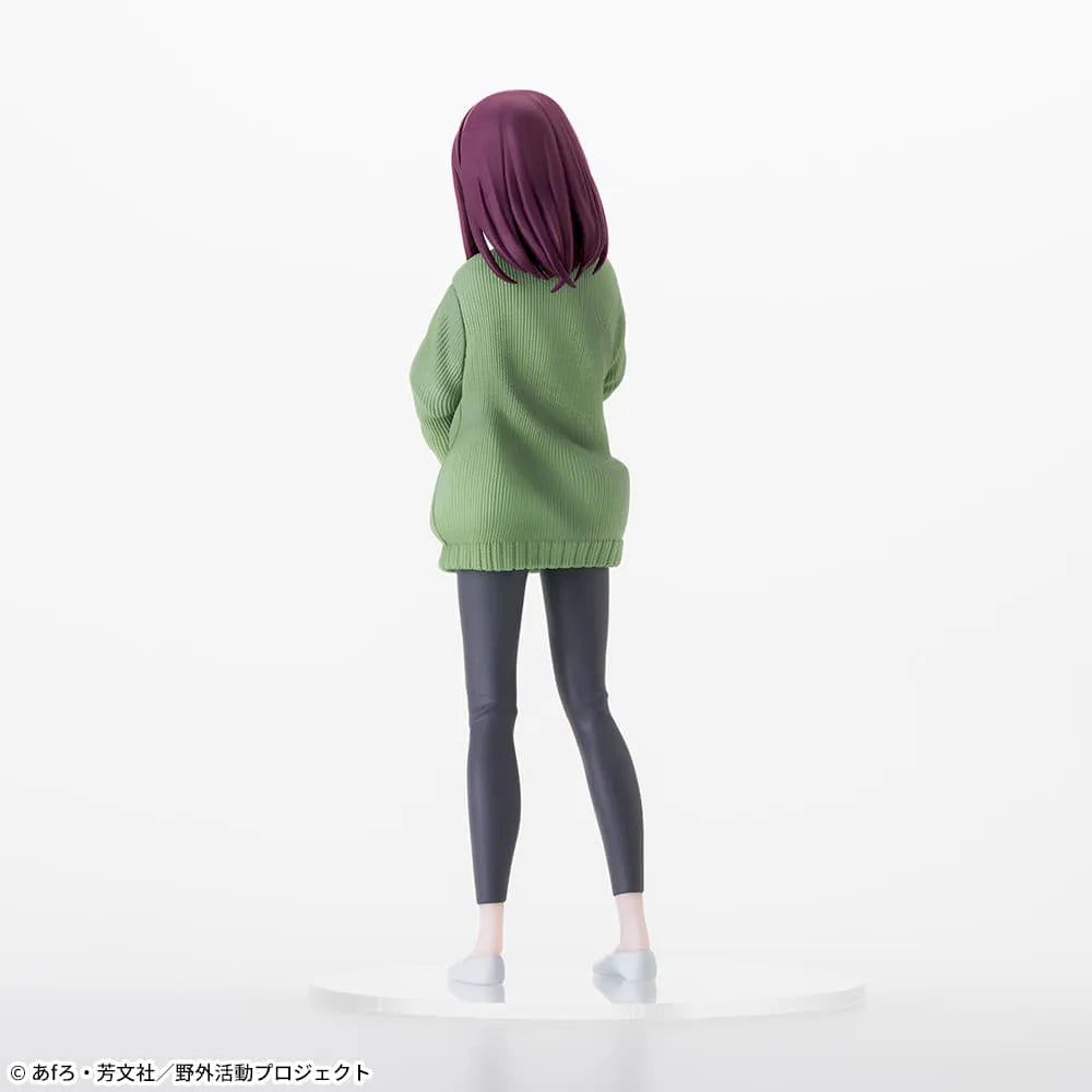 Sega Prize Laid-Back Camp Season 3 Ayano Toki with Cat Desktop x Decorate Collections Figure alternate product photo 3