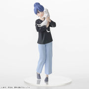 Sega Prize Laid-Back Camp Season 3 Rin Shima with Cat Desktop x Decorate Collections Figure alternate product photo 2