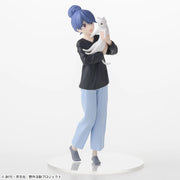 Sega Prize Laid-Back Camp Season 3 Rin Shima with Cat Desktop x Decorate Collections Figure main product photo