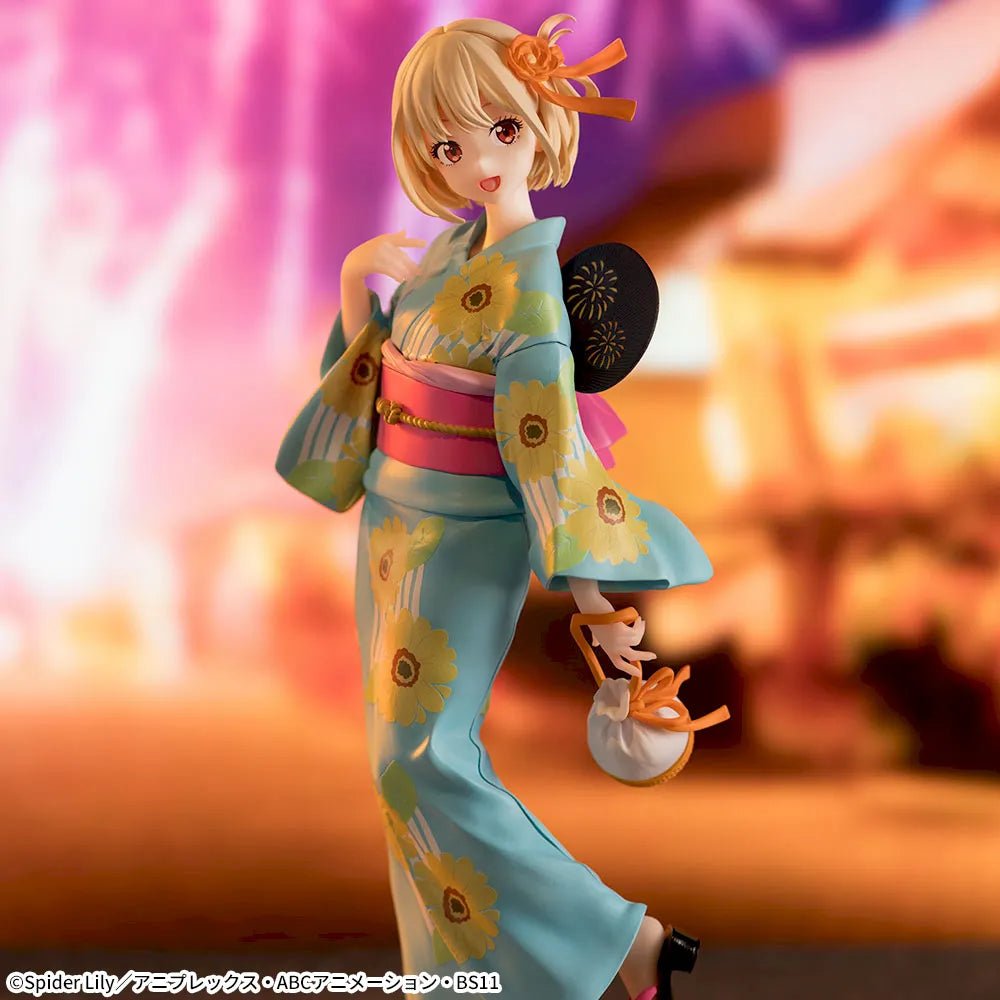 Sega Prize Lycoris Recoil Chisato Nishikigi Festival Yukata Ver. 2025 Luminasta Figure alternate product photo 2