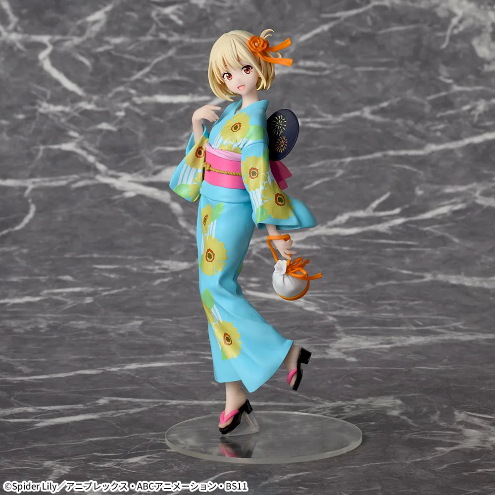 Sega Prize Lycoris Recoil Chisato Nishikigi Festival Yukata Ver. 2025 Luminasta Figure alternate product photo 6