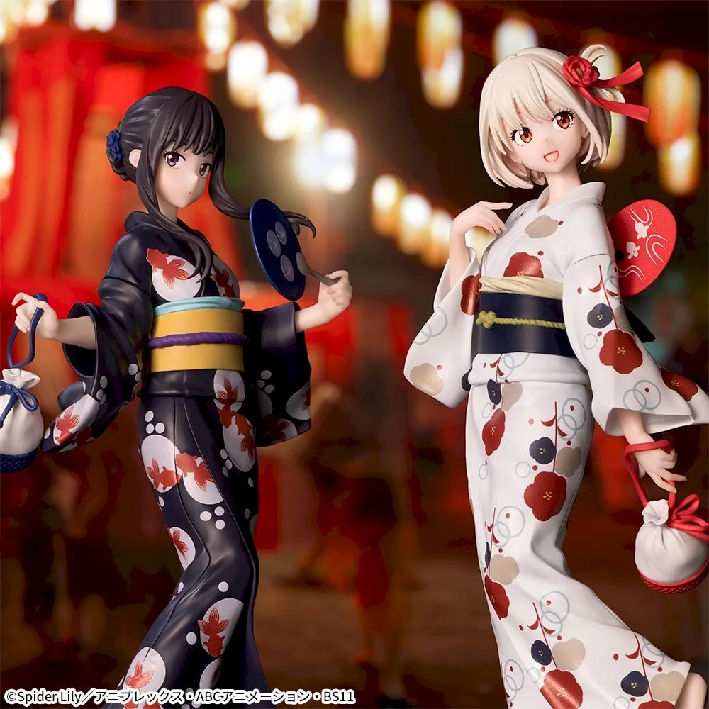 Sega Prize Lycoris Recoil Chisato Nishikigi Yukata Ver. Luminasta Figure alternate product photo 5