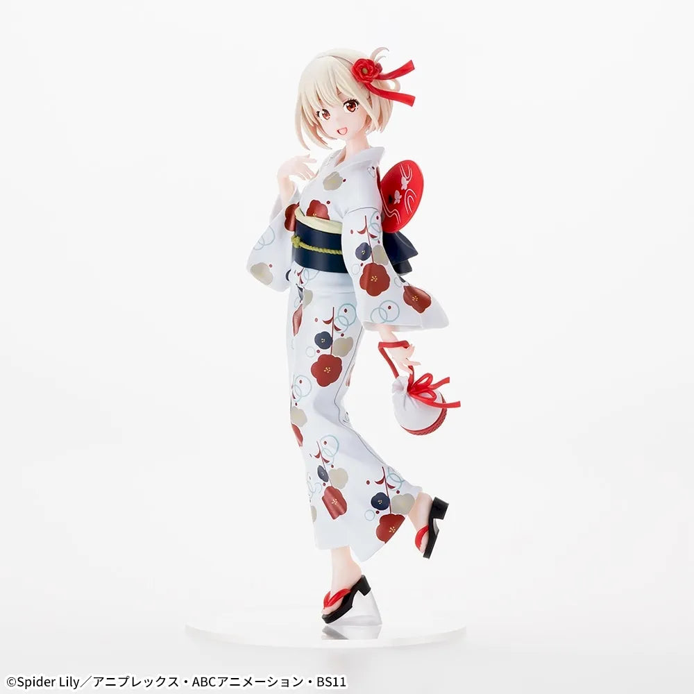 Sega Prize Lycoris Recoil Chisato Nishikigi Yukata Ver. Luminasta Figure alternate product photo 6