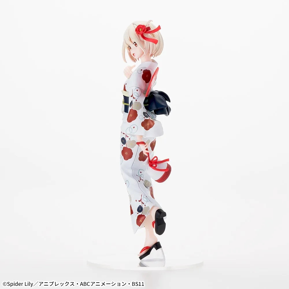 Sega Prize Lycoris Recoil Chisato Nishikigi Yukata Ver. Luminasta Figure alternate product photo 7
