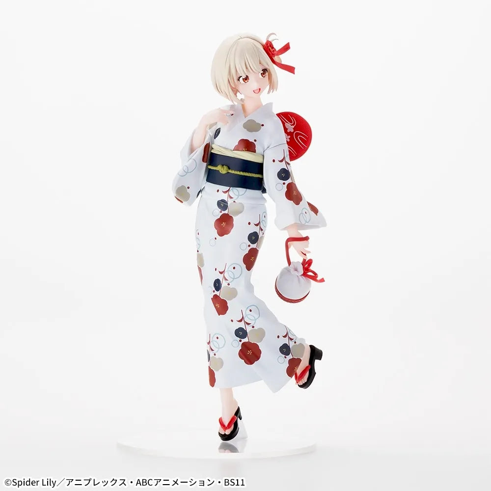 Sega Prize Lycoris Recoil Chisato Nishikigi Yukata Ver. Luminasta Figure alternate product photo 9