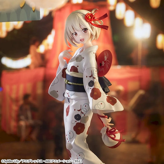 Sega Prize Lycoris Recoil Chisato Nishikigi Yukata Ver. Luminasta Figure main product photo
