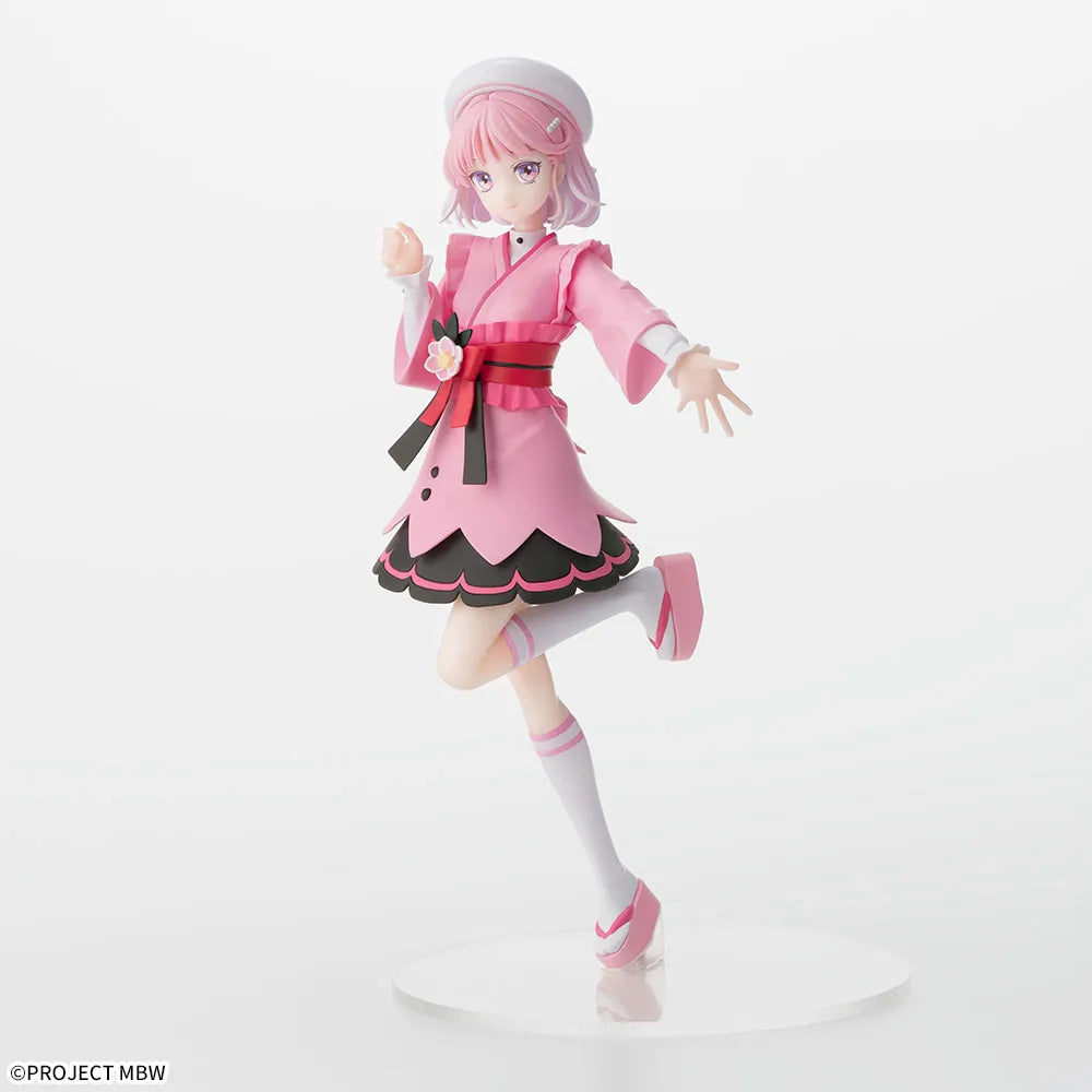 Sega Prize Maebashi Witches Yuina Akagi Desktop x Decorate Collections Figure main product photo