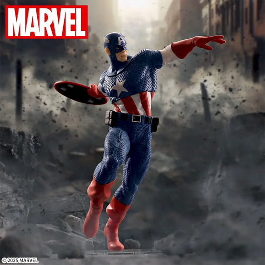 Sega Prize Marvel Captain America Luminasta Figure main product photo