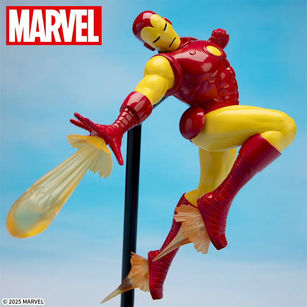 Sega Prize Marvel Iron Man Classic Comic Ver. ACT/CUT Premium Figure main product photo