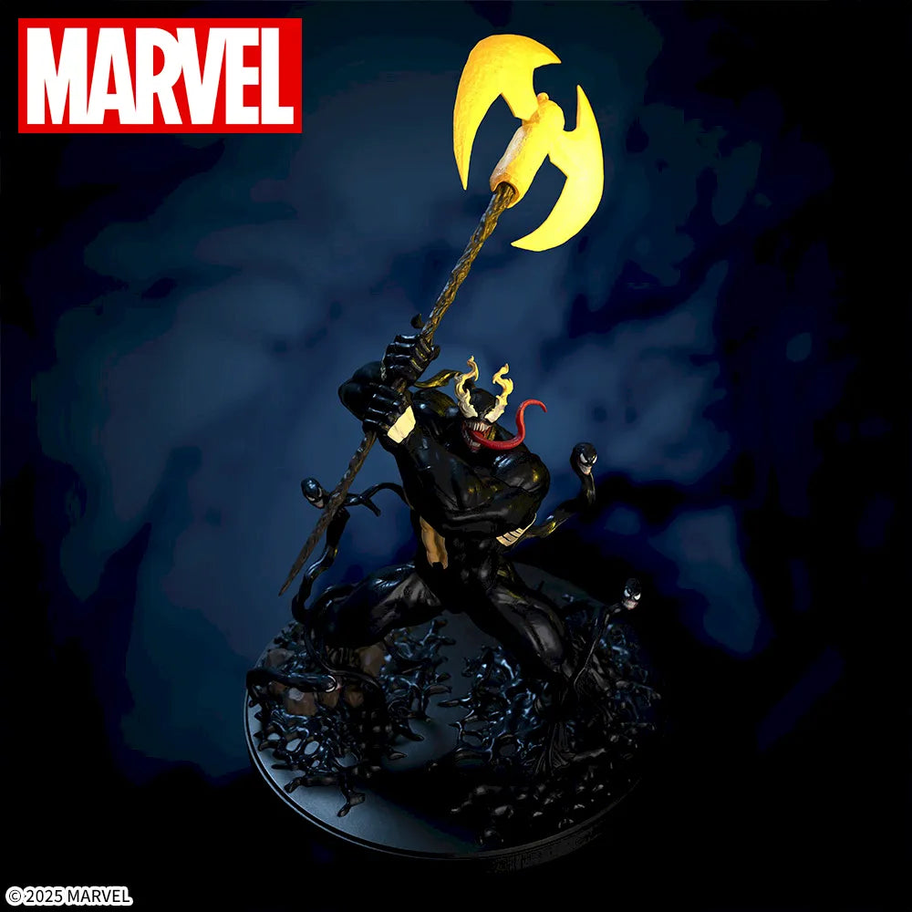Sega Prize Marvel Venom King in Black Ver. Luminasta Figure alternate product photo 2