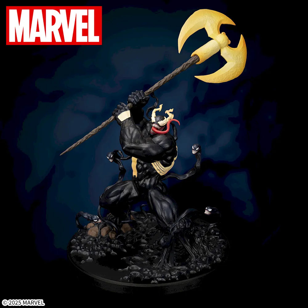 Sega Prize Marvel Venom King in Black Ver. Luminasta Figure alternate product photo 3