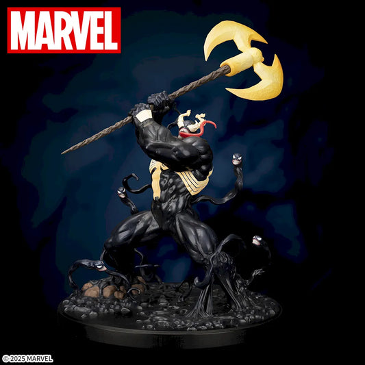 Sega Prize Marvel Venom King in Black Ver. Luminasta Figure main product photo