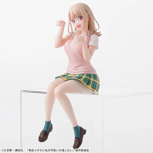 Sega Prize Medaka Kuroiwa Is Impervious to My Charms Mona Kawai Chokonose Premium Figure main product photo