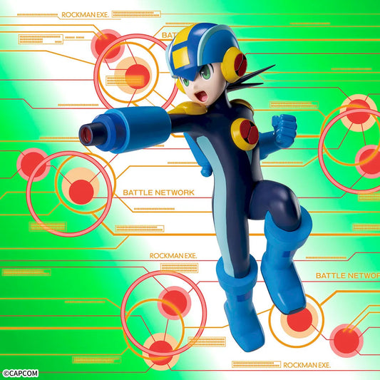 Sega Prize Mega Man Battle Network Rockman.EXE Luminasta Figure main product photo