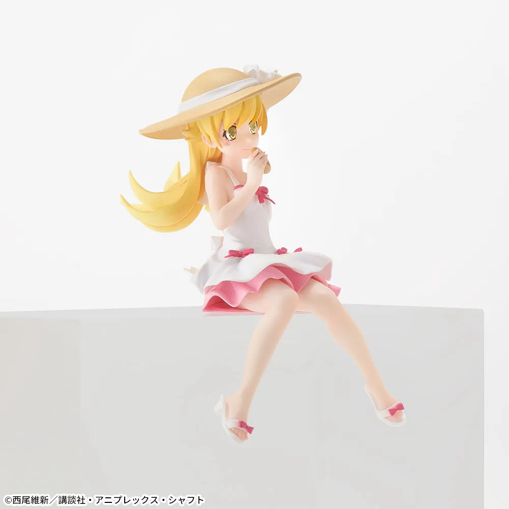 Sega Prize Monogatari Series Shinobu Oshino Eating Donut Ver. Chokonose Premium Figure alternate product photo 4