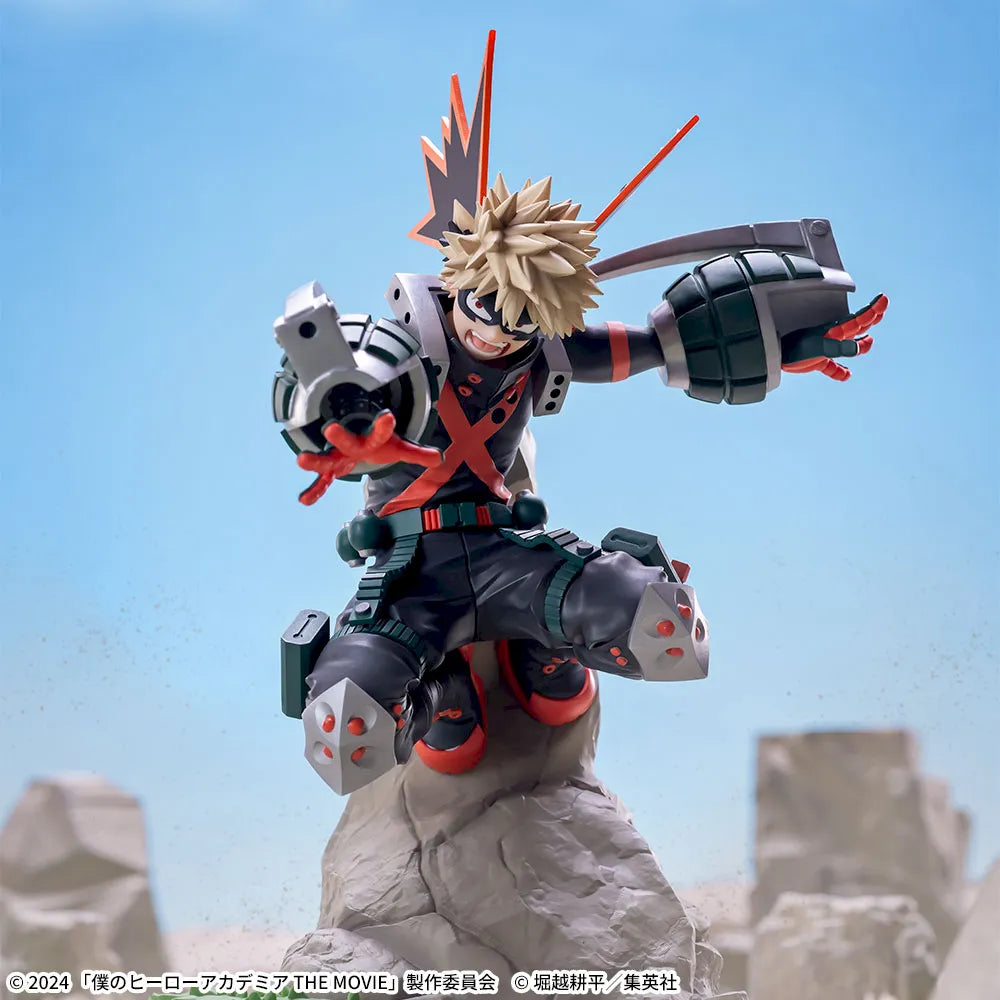 Sega Prize My Hero Academia: You're Next Katsuki Bakugo Xross Link Figure main product photo