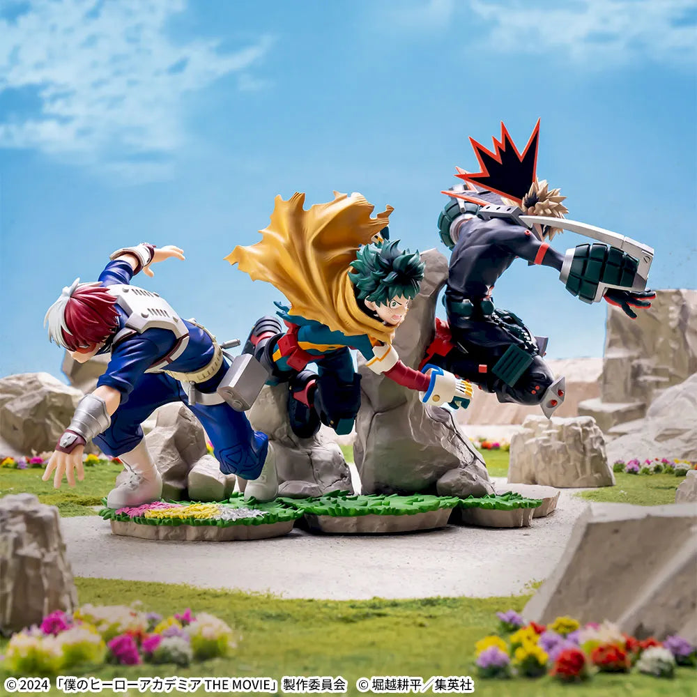 Sega Prize My Hero Academia: You're Next Shoto Todoroki Xross Link Figure alternate product photo 4