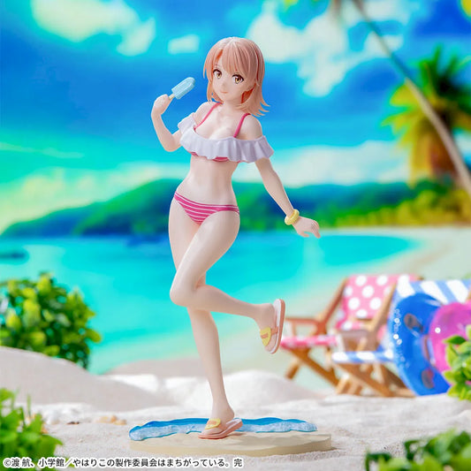 Sega Prize My Teen Romantic Comedy SNAFU Climax! Iroha Isshiki Midsummer Tokyo Bay Ver. Luminasta Figure main product photo