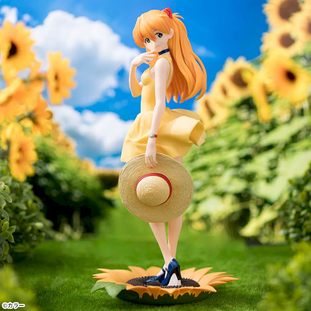 Sega Prize Neon Genesis Evangelion Asuka Summer Dress Ver. 2 Luminasta Figure alternate product photo 2