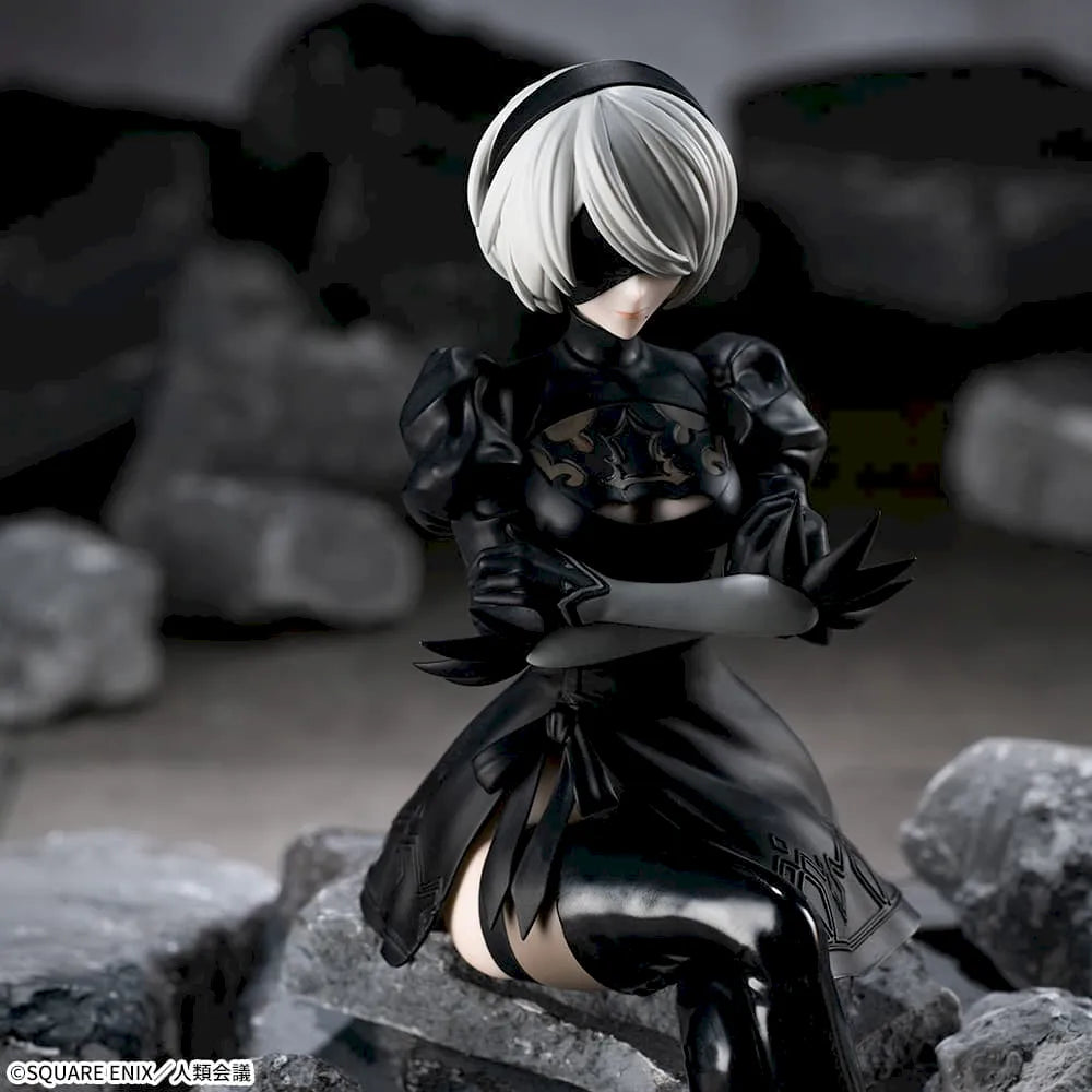 Sega Prize NieR:Automata Ver1.1a 2B Chokonose Premium Figure alternate product photo 3