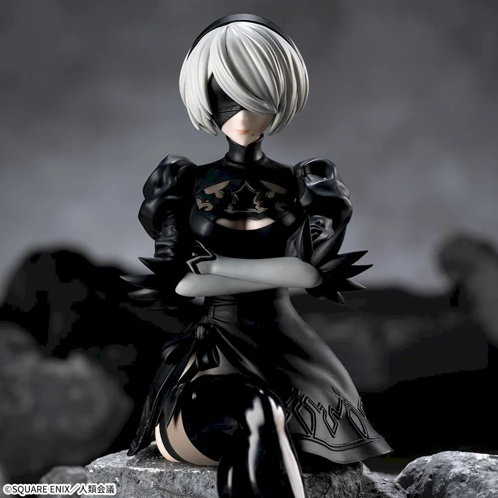 Sega Prize NieR:Automata Ver1.1a 2B Chokonose Premium Figure alternate product photo 5